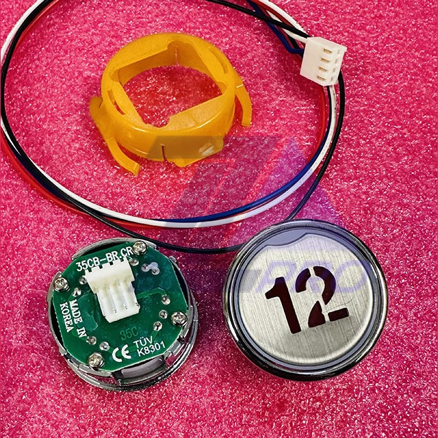 Кнопочный модуль "12" (ПУЛ02В) KS-1021-01X Korea МЭЛ