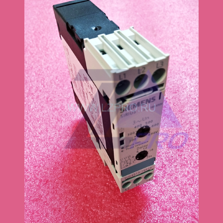 Реле контроля фаз Us=3x160-690V 2 CO screw 3UG4513-1BR20 Siemens