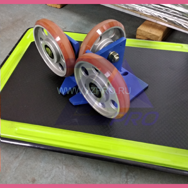 Башмак роликовый в сборе  (ролики d-160 мм) K-AAA24180AX Otis