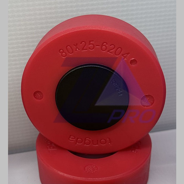 Ролик ступени эскалатора с заглушкой 80x25-6204