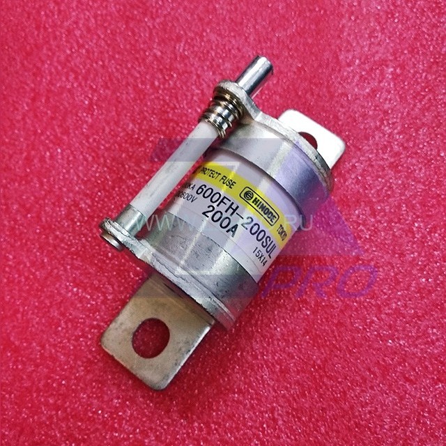 Быстродействующий предохранитель IR100KA AC/DC 600V 600FH-200SUL 200A HINODE Tokyo