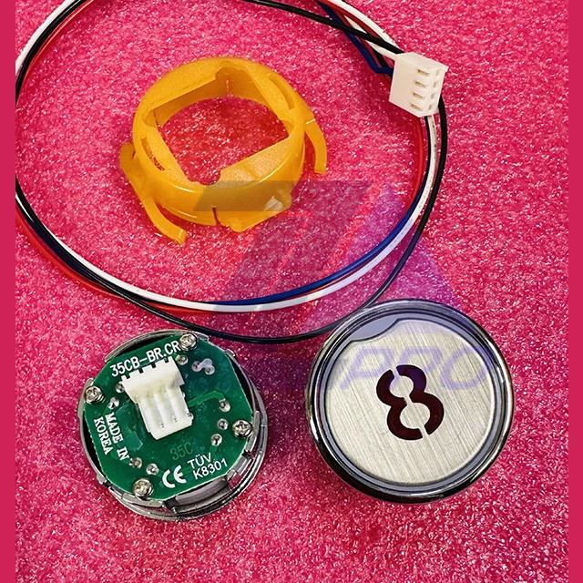 Кнопочный модуль "8" (ПУЛ02В) KS-1021-01X Korea МЭЛ