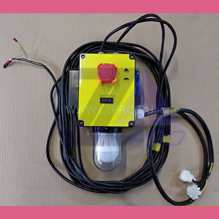 Блок управления с аварийной кнопкой и ремонтной связью в приямок BJ241 BST