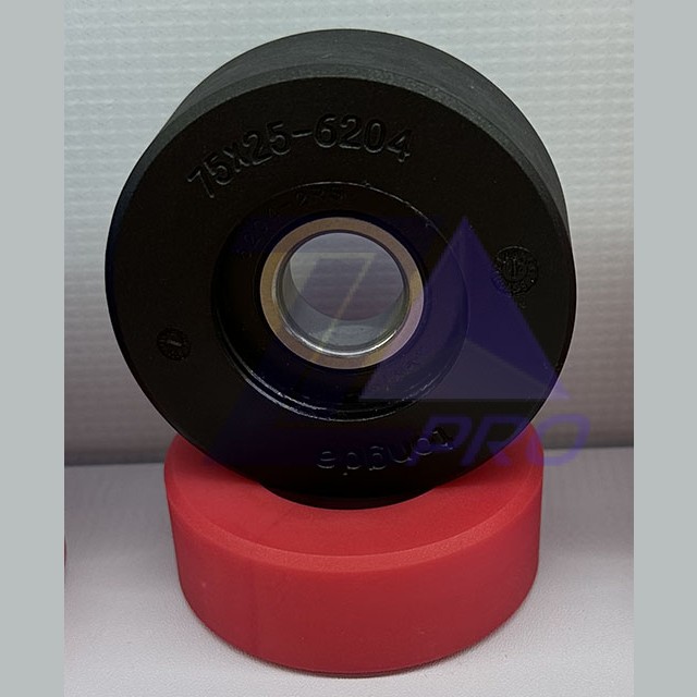 Ролик ступени эскалатора черный 70x25-6204