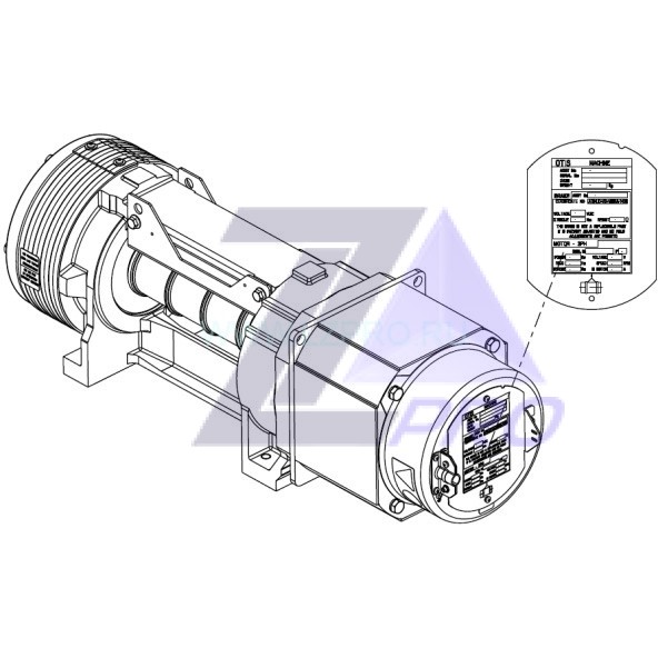 Лебедка TCA20220V256 Gen2 Otis