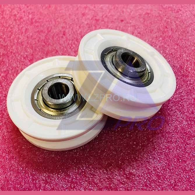 Ролик дверей d-55мм d=10мм H=16мм  (прямоугольный паз) JT-014 FAA456AC1 FAA5390A14