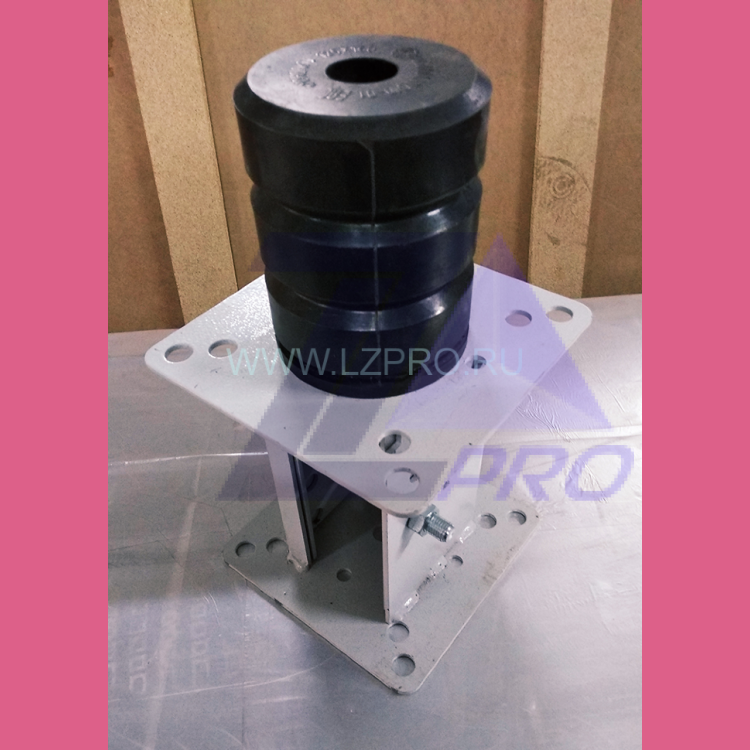 Буфер раздвижной (высота тумбы 240-440 мм, резиновый буфер 125х160 мм) ЕвроЛифтМаш