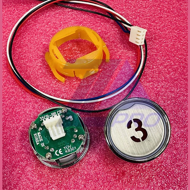 Кнопочный модуль "3" (ПУЛ02В) KS-1021-01X Korea МЭЛ