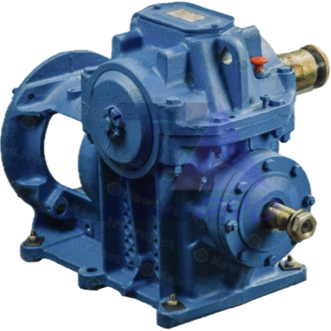 Редуктор лебедки РЧЛ-160х40 400А.22.21.000-03 исполнение левое МЛЗ