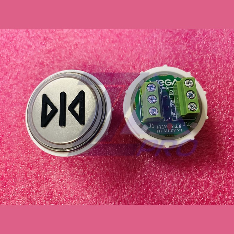 Модуль кнопочный с кодом брайля разъем MLEP >|< Venus Vega