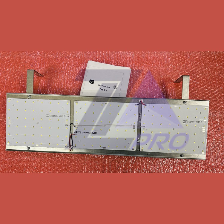 Светильник светодиодный СП-82 (600х171х22мм) 22Вт для лифтов МЛЗ