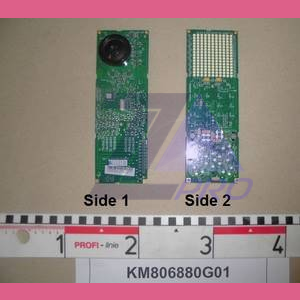 Плата этажного табло F2KHDM белая подсветка KM806880G01