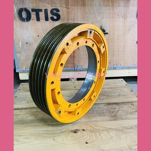 Шкив канатоведущий (Ø 400 мм, канаты 5x10 мм) DAA261B1 OTIS NEW BOMCOW