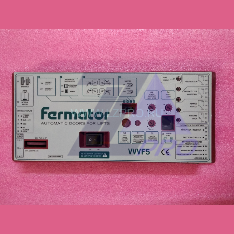 Блок управления (контроллер) VVVF5 (VVVF Drive tecnolama CVF-VF5AC000) Fermator