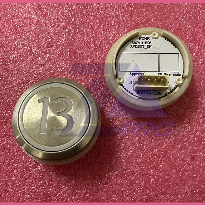 Кнопочный модуль "13" AVDBUT_DN 51071111H05 Kone