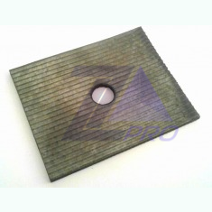 Прокладка под вкладыш для лифта ORONA 90x82 T-16 1 отв. (Пр-во Россия)