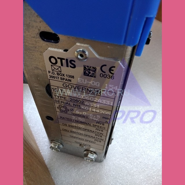 Ограничитель скорости 2,5 м/с TBA20602A331 Otis