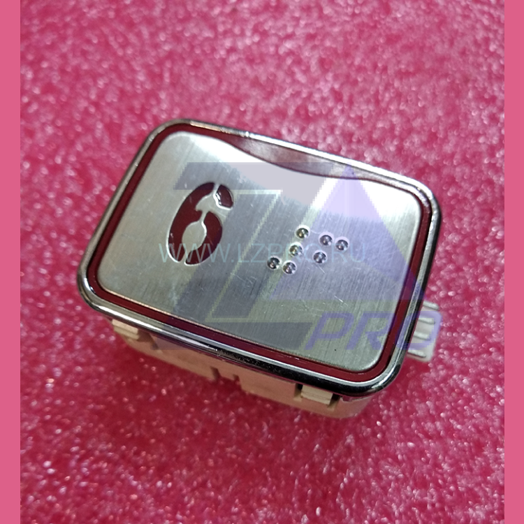 Кнопка "6" с шрифтом Брайля AEN04C049E Sigma