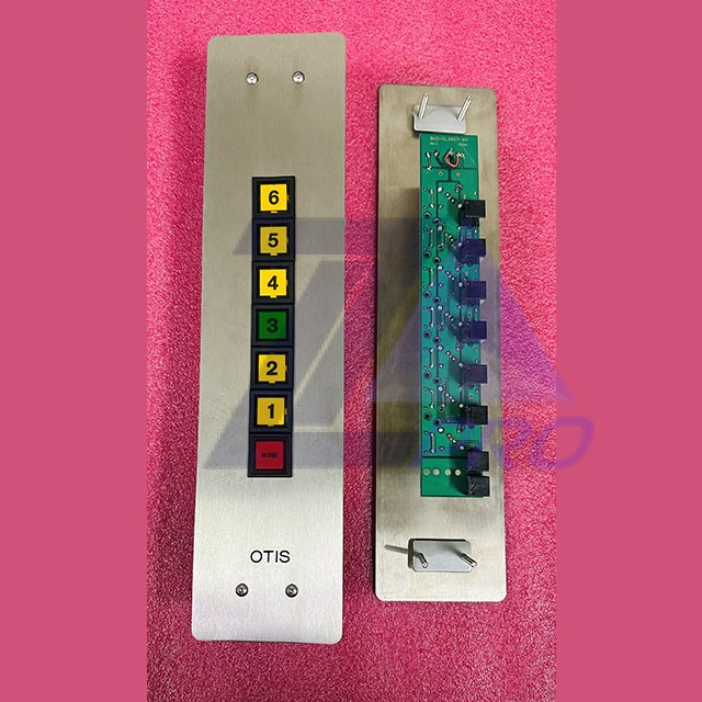 Вызывной пост в сборе на 6 остановок PL3017-6H SKG