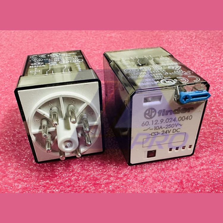 Реле промежуточное 24VDC 10А 60.12.9.024.0040 Finder