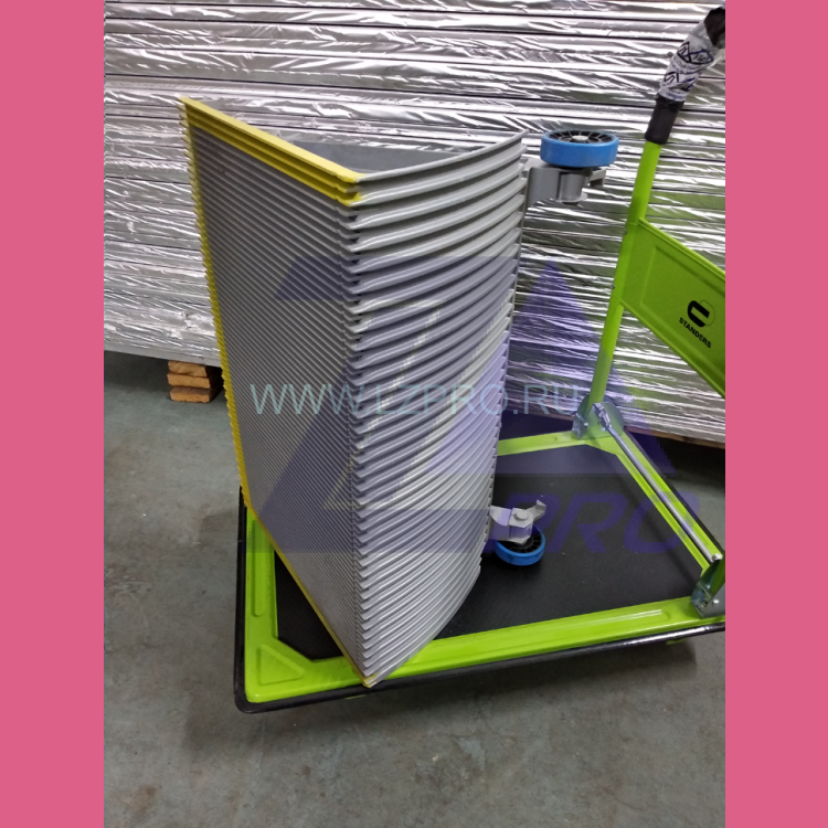 Ступень эскалатора алюминиевая 600мм (без фиксирующего пальца) 508XO Otis XBA24140A102