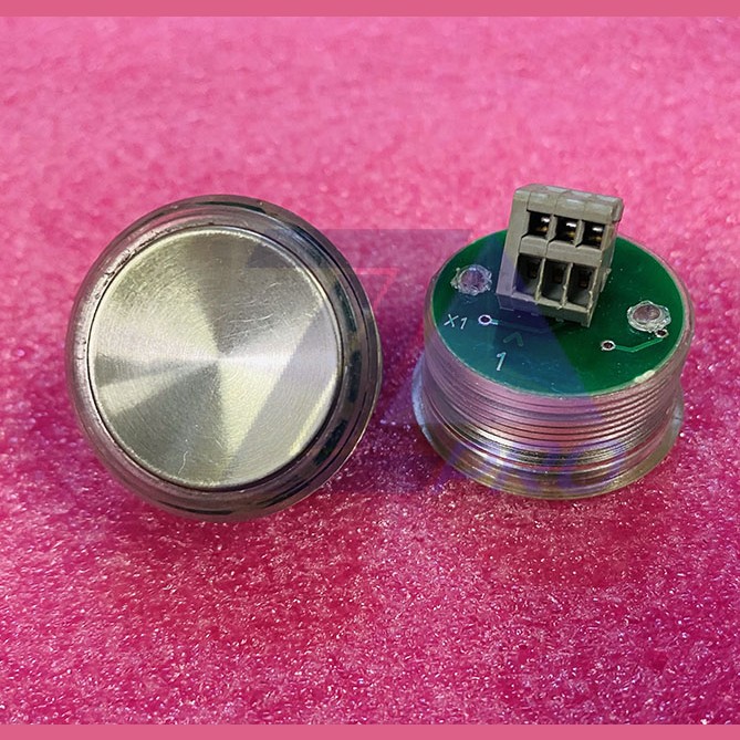 Кнопка с гайкой КЛ-МСУ-012 (для МСУ;RL круговая красная индикация, разъем Wago)