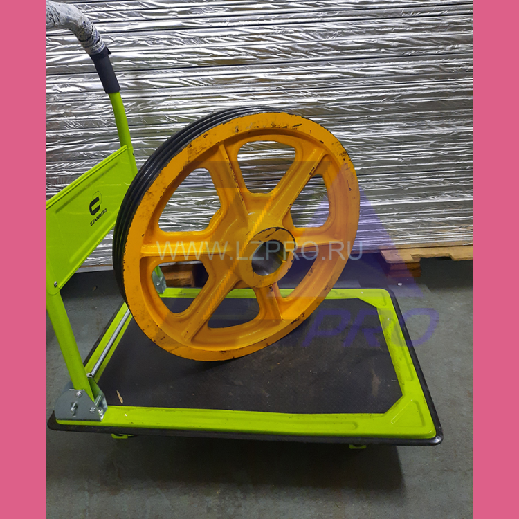 Шкив канатоведущий (Ø 525 мм, канаты 3x10 мм) 0411К.92.00.001В КМЗ