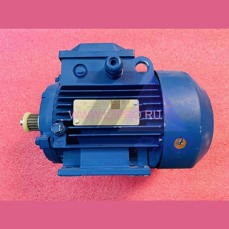 Электродвигатель привода дверей АИР71В8 под энкодер Магнус (крепление лапы IM1081) МЛЗ