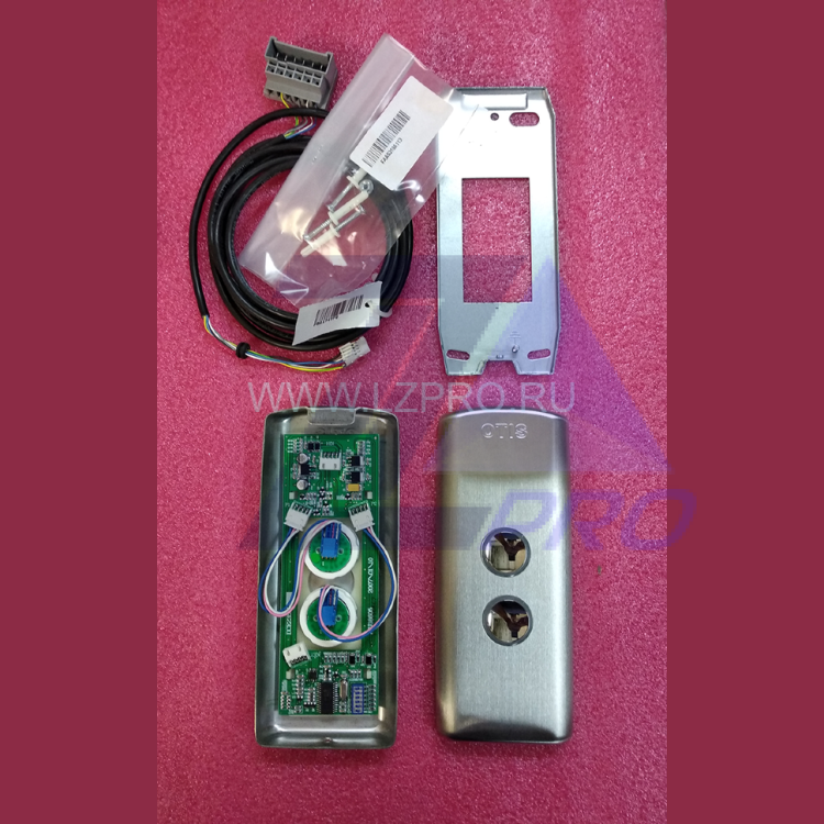 Вызывной пост двухкнопочный (в сборе с платой DCE23501) ZAA23500P3 Otis