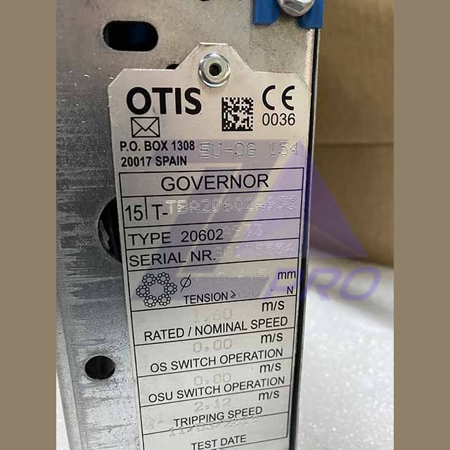 Ограничитель скорости 1,6м/с TBA20602A933 Otis