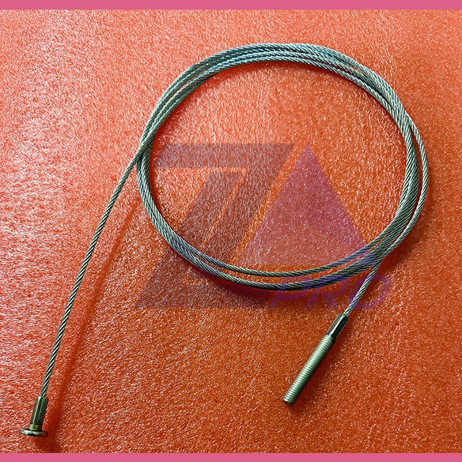 Тросик двери кабины L=2635мм проем 650мм 0411Е.03.10.150СБ ЩЛЗ