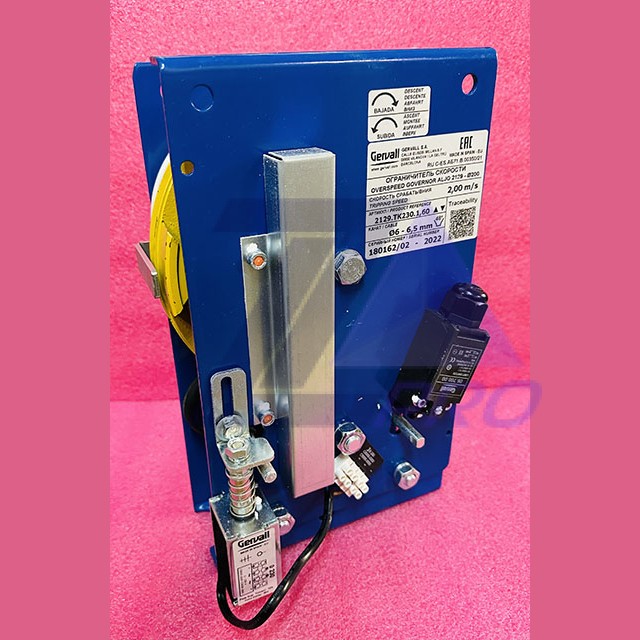 Ограничитель скорости ALJO 2129 D200, канат 6-6,5mm, 1,6m/s, 2129.TKE230.1,60 Gervall