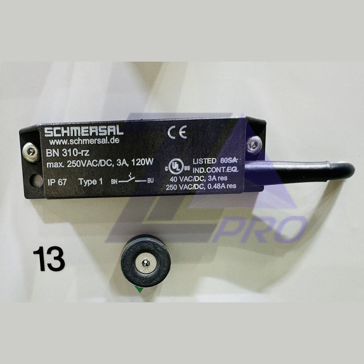 Магнитный датчик безопасности 120W 3A 250VAC/DC BN 310-rz SCHMERSAL