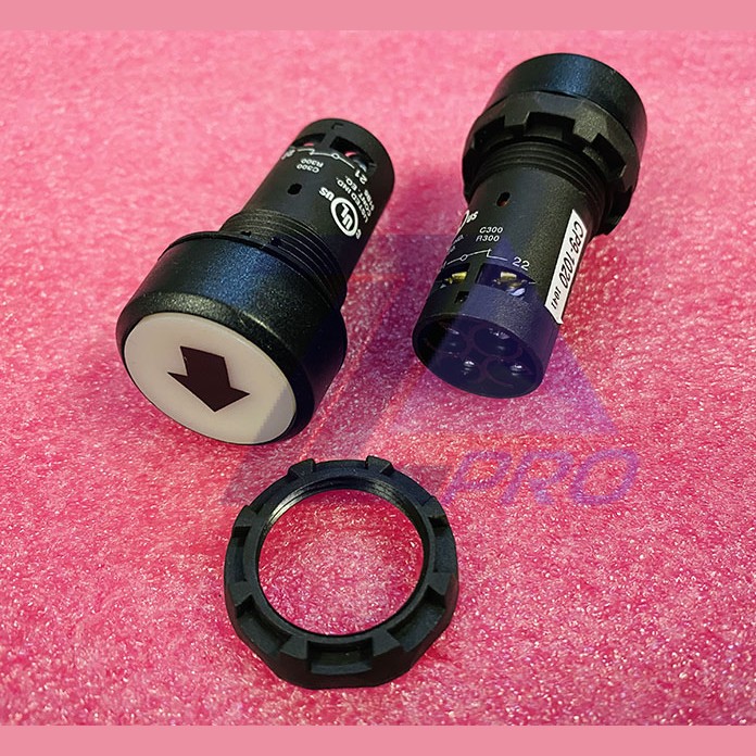 Выключатель кнопочный, толкатель с стрелкой Type C IEC 60947-5-1 ABB