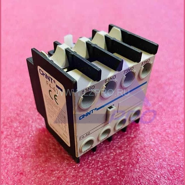 Блок дополнительных контактов 4NO F4-40 Chint