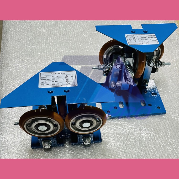 Башмак роликовый (D=125mm, направляющая 16мм) RG3S-D125