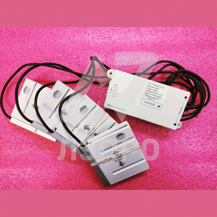 Устройство грузовзвешивающее ГВУ (4 ремня, 4 сенсора L-93 mm, кабель L-750 mm) FBA27240AH34 Otis