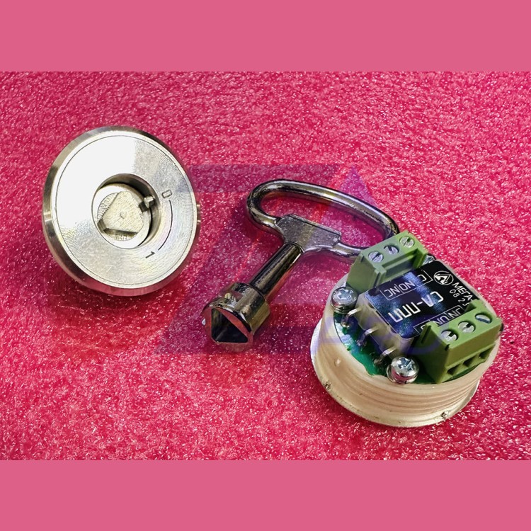 Кнопка (селектор) режима СЛ-ППП D32mm с ключом КМЗ