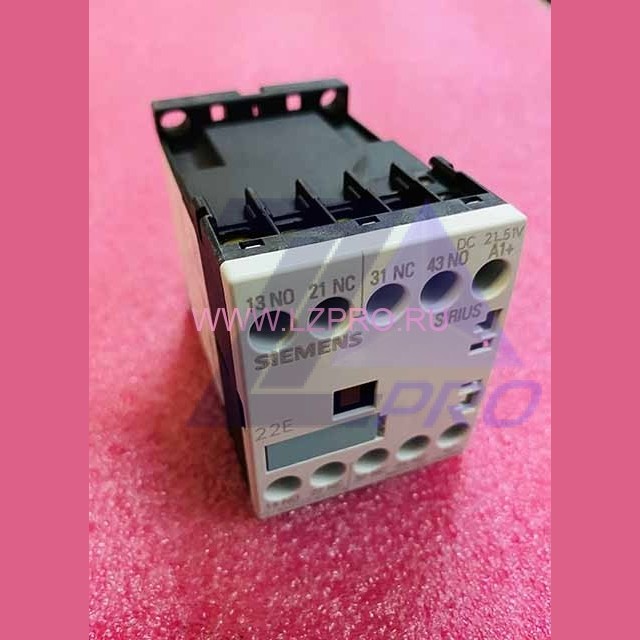 Контактор вспомогательный DC 21-51V 6A 22E 2NO+2NC 3RH1122-1MB40 Siemens
