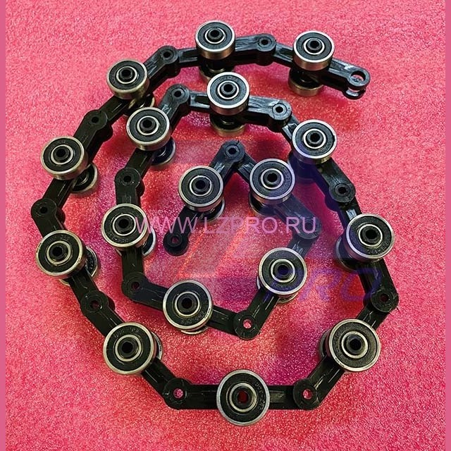 Цепь отклоняющая балюстрады 17 звеньев  (Y-тип) L=1120 mm Шаг 60 mm