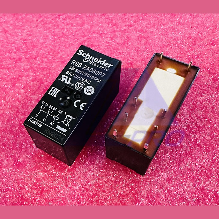 Промежуточное реле 2CO 8A/250VAC RSB 2A080P7 Schneider Electric